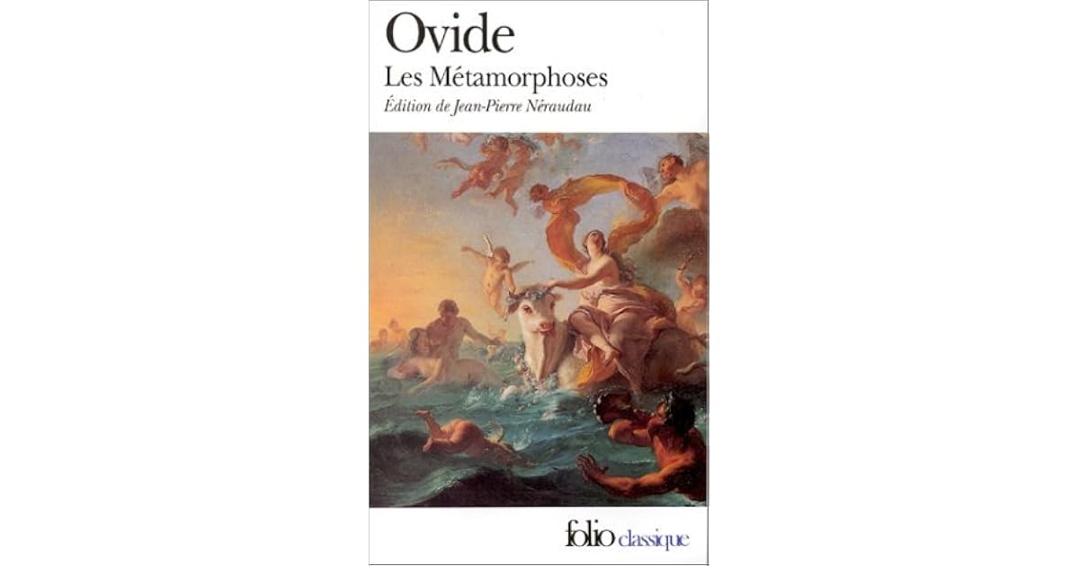 Les 16 Métamorphoses D'ovide Résumé Par Chapitre