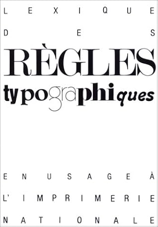 Lexique des règles typographiques