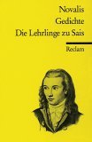 Gedichte. Die Lehrlinge zu Sais. (Paperback)