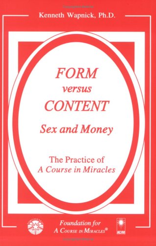 Form versus Content: Sex and Money (Paperback)