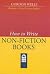 How to Write Non-Fiction Books