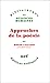 Approches de la poésie
