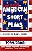 The Best American Short Plays 1999-2000