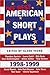 The Best American Short Plays 1998-1999