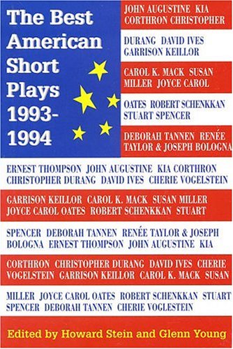 The Best American Short Plays 1993-1994 (Paperback)