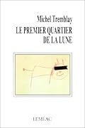 Le premier quartier de la lune