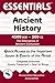 Ancient History: 4500 BCE to 500 CE Essentials (Essentials Study Guides)