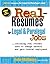 Real Resumes for Legal and Paralegal Jobs by Anne McKinney