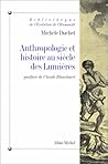 Anthropologie et histoire au siècle des Lumières