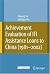 Achievement Evaluation of I...