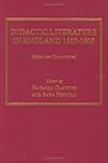 Didactic Literature in England 1500–1800: Expertise Constructed Didactic Literature in England 1500–1800: Expertise Constructed