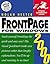 FrontPage 2000 for Windows (Visual QuickStart Guide)