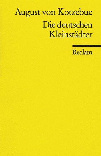Die deutschen Kleinstädter (Paperback)