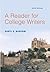 A Reader For College Writers