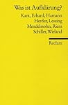 Was ist Aufklärung? Thesen und Definitionen (Universal-Bibliothek)