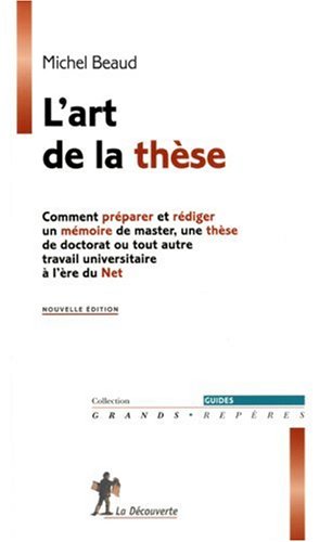 L'art de la thèse (Paperback)