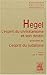 L'esprit du christianisme et son destin précédé de l'esprit du judaïsme
