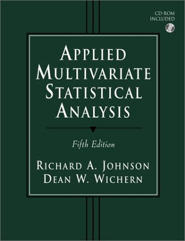Applied Multivariate Statistical Analysis (Hardcover)