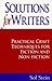 Solutions for Writers: Practical Craft Techniques for Fiction and Non-fiction