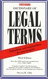 Dictionary of Legal terms by Steven H. Gifis