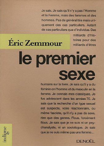 Le Premier Sexe (Paperback)