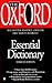 The Oxford Essential Dictionary