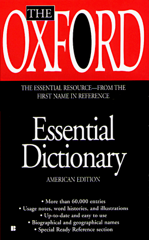 The Oxford Essential Dictionary (Mass Market Paperback)
