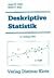 Deskriptive Statistik (Methoden in der Psychologie) (German Edition)
