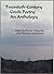 An Anthology of Modern Greek Poetry