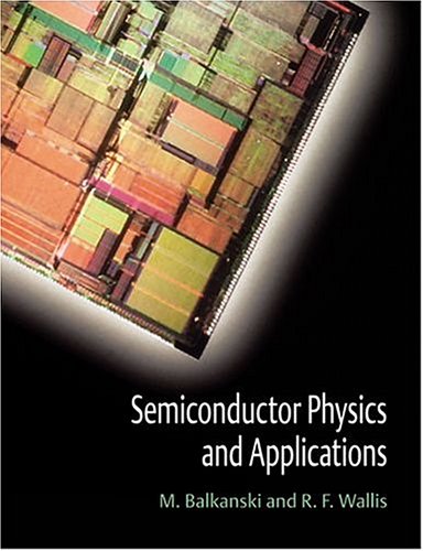 Semiconductor Physics and Applications (Series on Semiconductor Science and Technology)