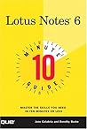 10 Minute Guide: Lotus Notes 6