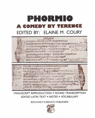 Phormio: A Comedy by Terence (Paperback)