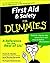First Aid & Safety For Dummies