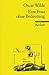 Eine Frau Ohne Bedeutung by Oscar Wilde Eine Frau Ohne Bedeutung by Oscar Wilde