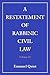 A Restatement of Rabbinic Civil Law: Volume IX