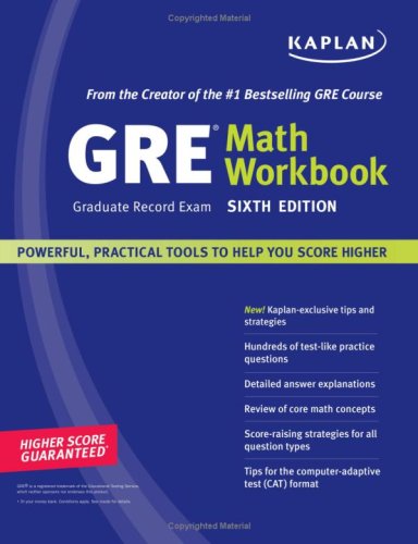 Kaplan GRE Math Workbook (Paperback)