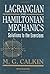 LAGRANGIAN AND HAMILTONIAN MECHANICS: SOLUTIONS TO THE EXERCISES