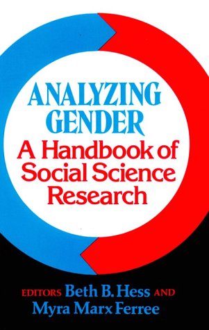 Analyzing Gender: A Handbook of Social Science Research (Hardcover)