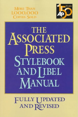 Associated Press Stylebook And Libel Manual