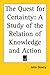 The Quest for Certainty: A ...
