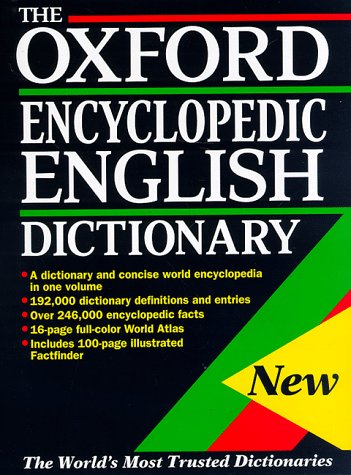 The Oxford Encyclopedic English Dictionary (Hardcover)
