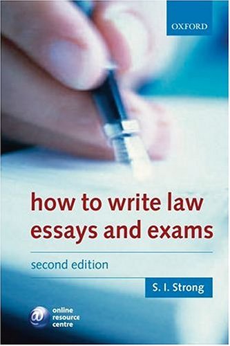 How to Write Law Essays & Exams (Paperback)