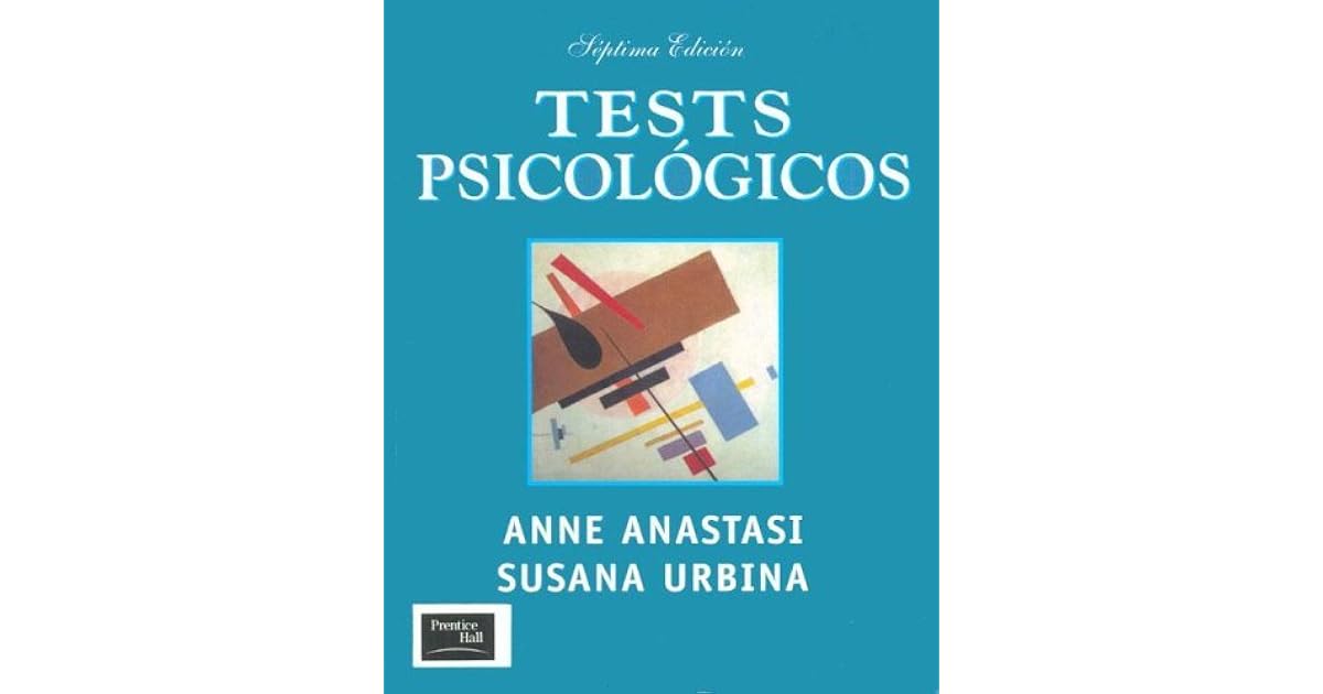 Tests Psicológicos by Anne Anastasi