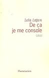 De ça je me console