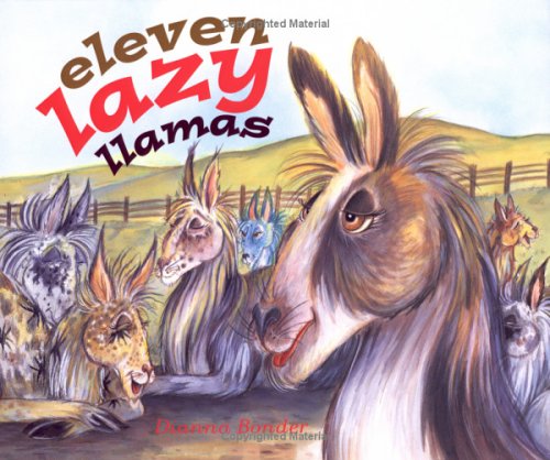 Eleven Lazy Llamas (Hardcover)