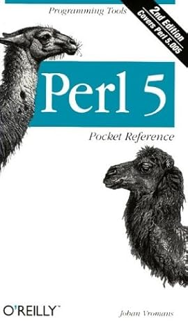 Perl 5 Pocket Reference