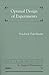 Optimal Design of Experiments (Classics in Applied Mathematics, Series Number 50)