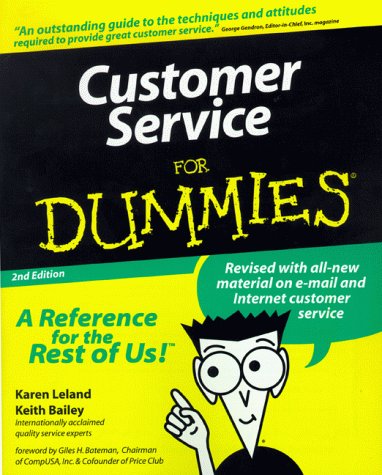 Customer Service For Dummies (Paperback)