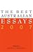 The Best Australian Essays 2007 by Drusilla Modjeska