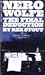 The Final Deduction by Rex Stout